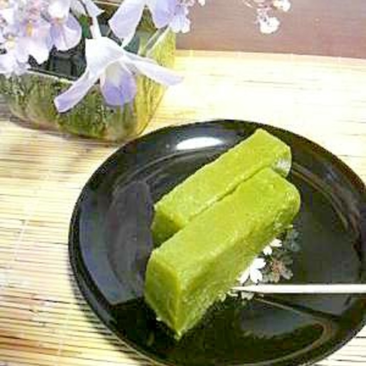 米粉で作る抹茶ういろう レシピ 作り方 By 麻呂0461 楽天レシピ